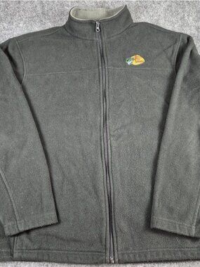 Bass Pro Shops-Mens L Classic Zip-Up Fleece Jacket Sweater Casual-Warm Fishing